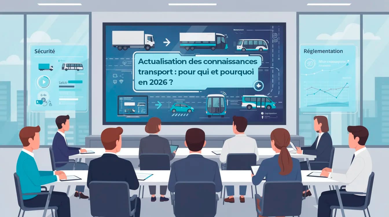 Actualisation des connaissances transport : guide 2026