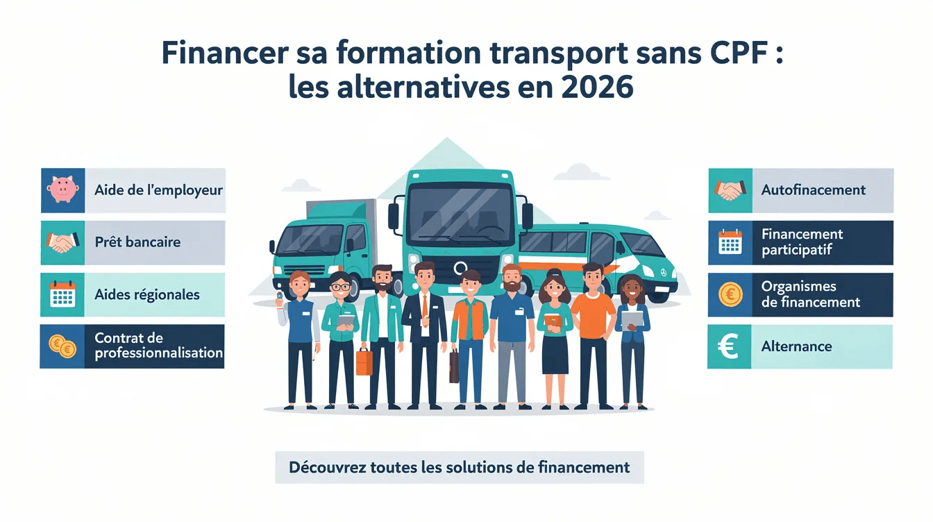 Financer sa formation transport sans CPF en 2026 | CFB Lyon