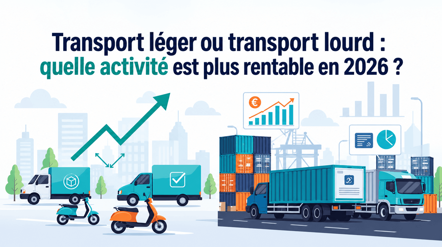 Transport léger ou lourd : quelle rentabilité en 2026 ?