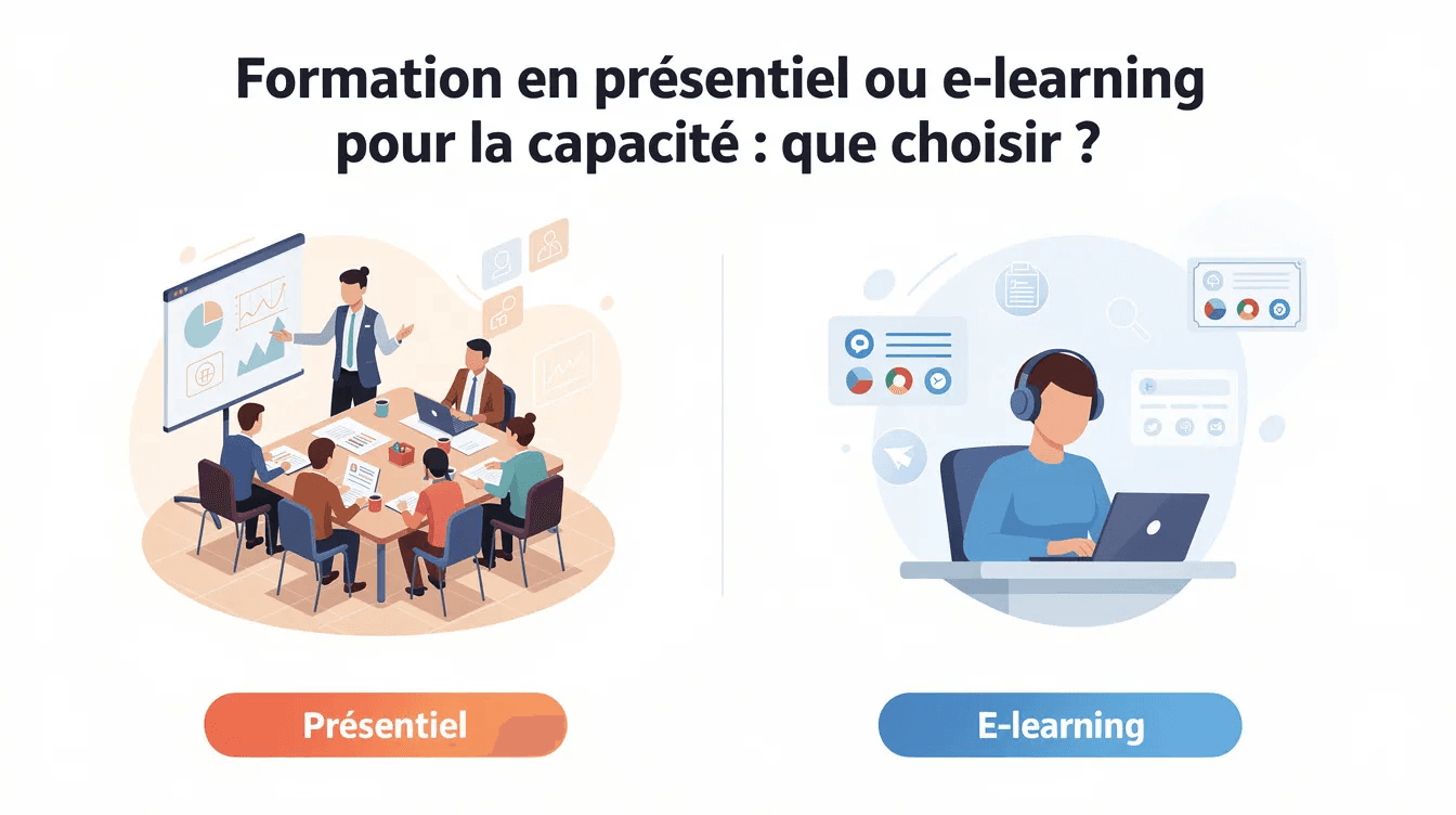 Capacité transport : présentiel ou e-learning, que choisir ?