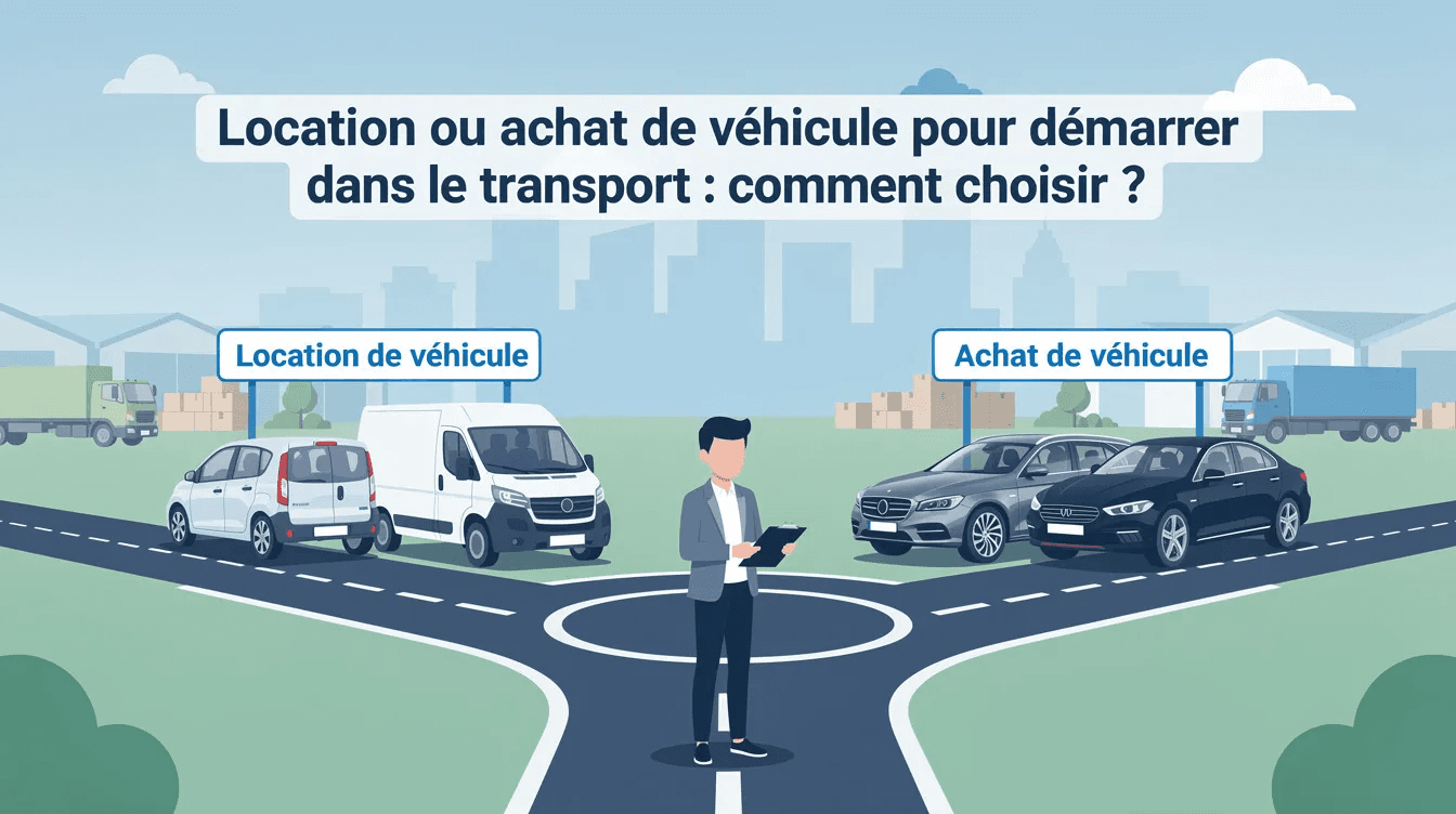 Location ou achat véhicule transport : bien choisir